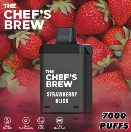 廚師佳釀THE CHEE’S BREW 7000口-換彈式/拋棄式電子煙